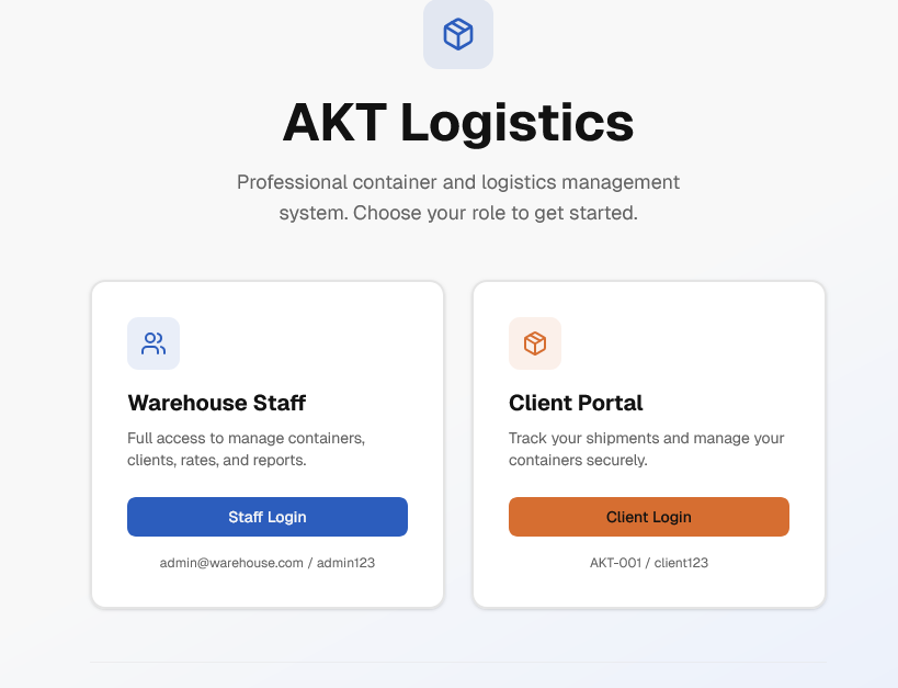 White-Label Warehouse & Container-Import Management System