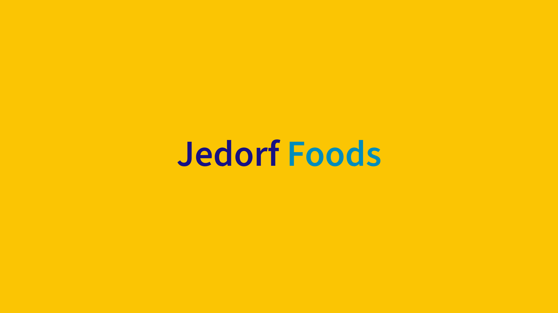 Jedorf Foods UI Design
